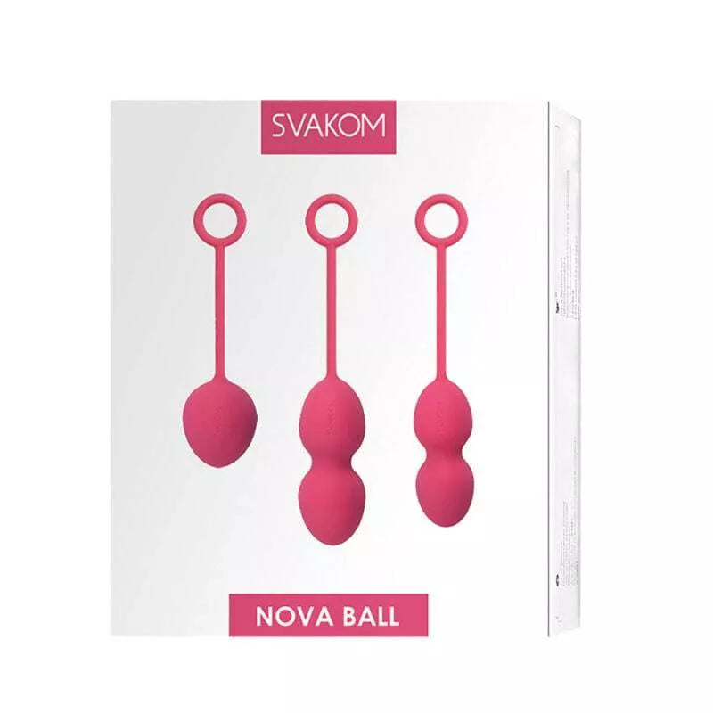 Vaginaliniai kamuoliukai Nova (rožiniai)