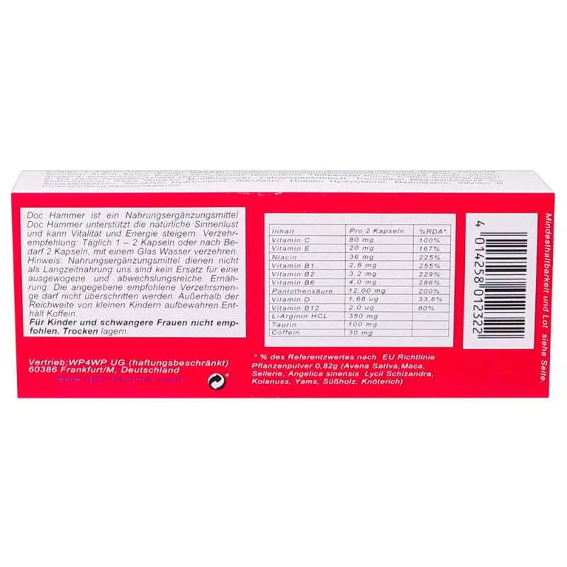 Maisto papildas Doc. Hamerio piliulės (24 vnt.)