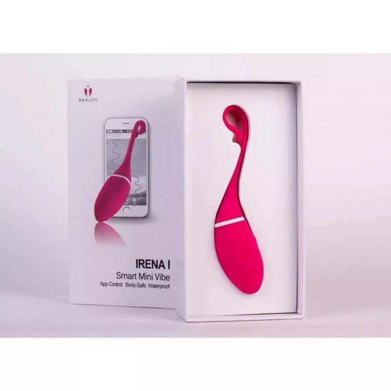Vibruojantis kiaušinėlis Irena (rožinis)