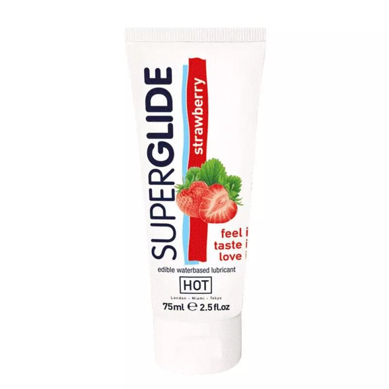 Lubrikantas HOT Braškė (75ml)