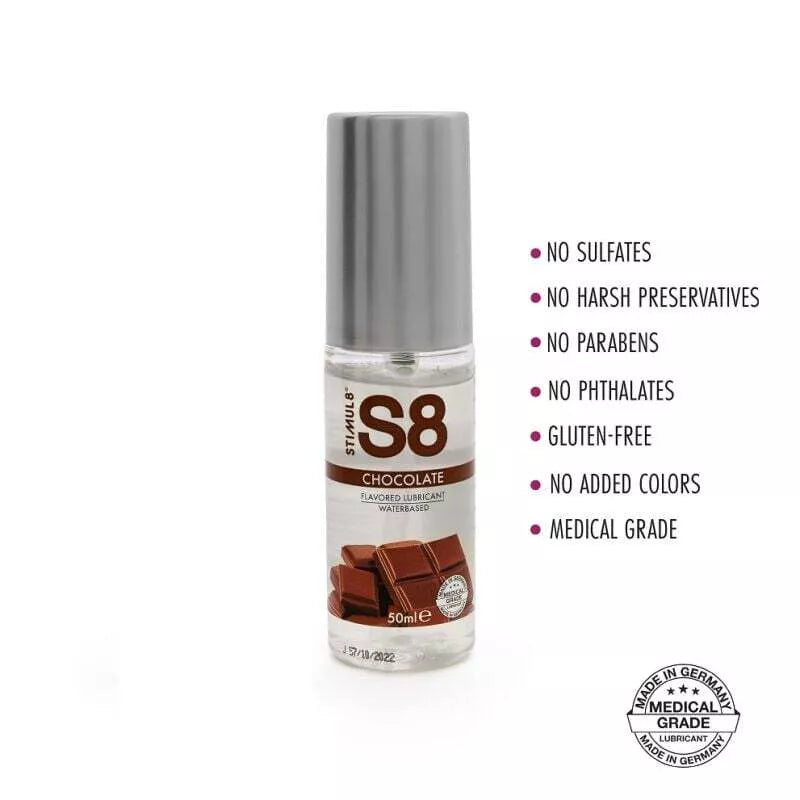 S8 oralinis lubrikantas Chocolate (50 ml)
