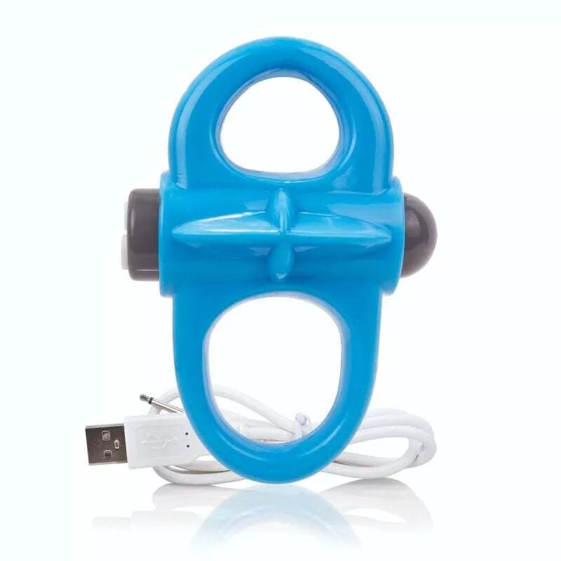 Penio žiedas Charged Yoga (mėlynas)