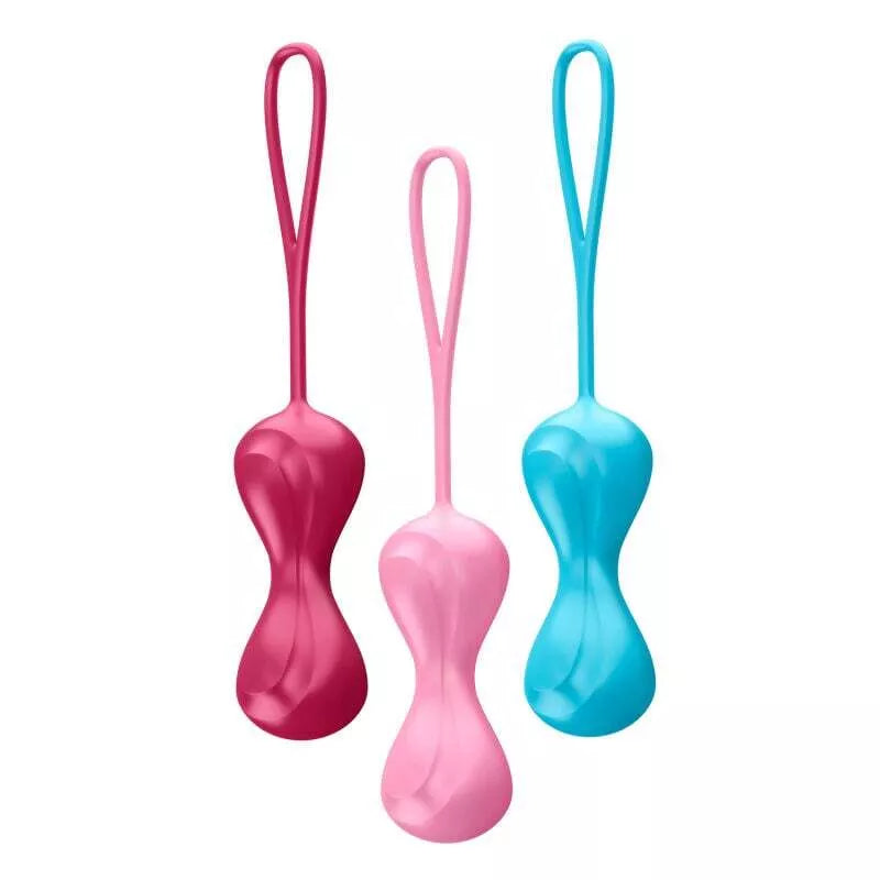 Satisfyer vaginalinių rutuliukų rinkinys Mankštos
