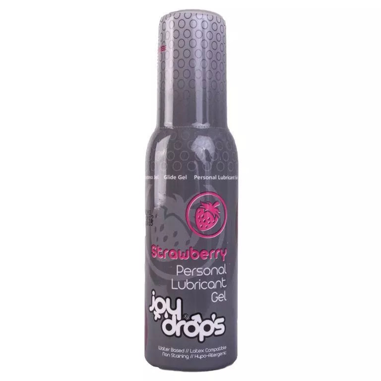 Braškinis lubrikantas-kremas Joy Drops (100ml)