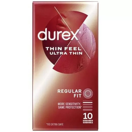Prezervatyvai Durex ultra Thin (10 vnt.)
