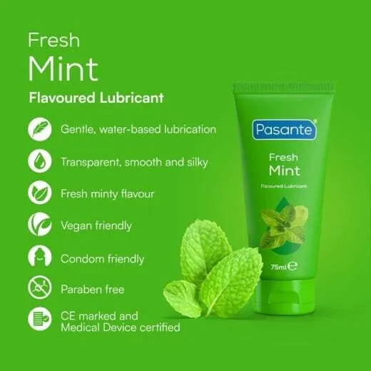 Lubrikantas Pasante Mint Tingle (75 ml)
