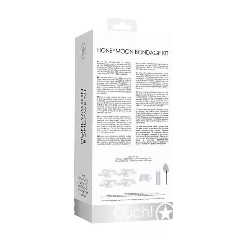 Suvaržymo rinkinys Ouch! Honeymoon