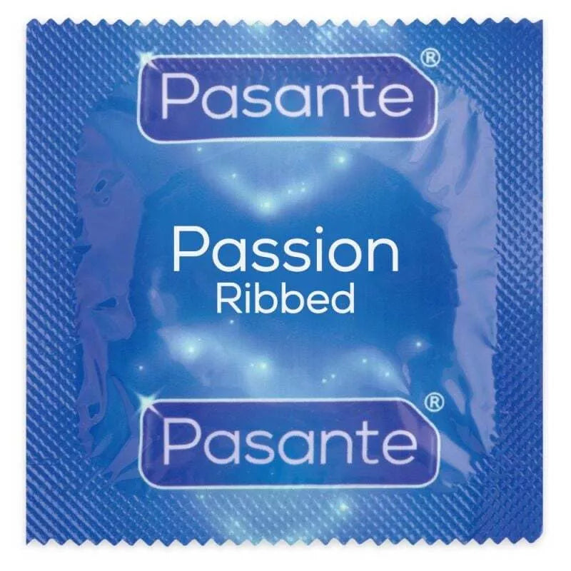 Prezervatyvai Pasante Ribbed (3 vnt.)