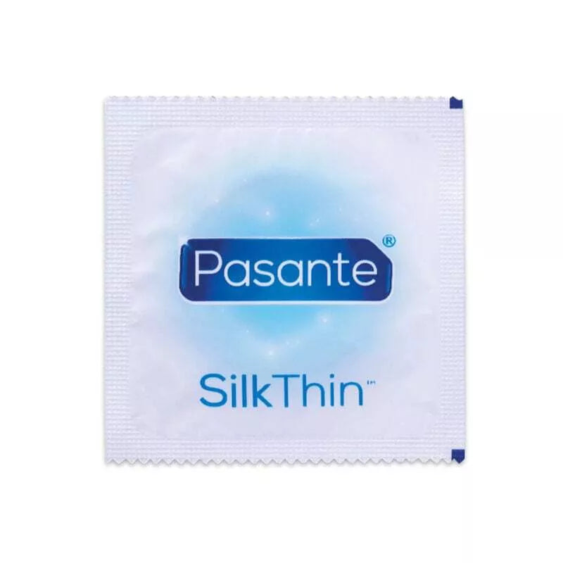 Prezervatyvai Pasante Silk Thin (1 vnt.)