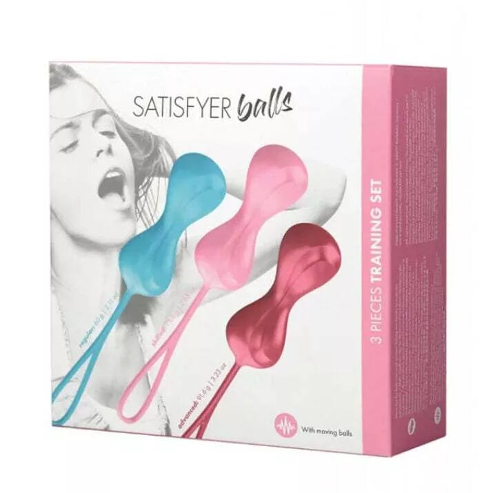 Satisfyer vaginalinių rutuliukų rinkinys Mankštos