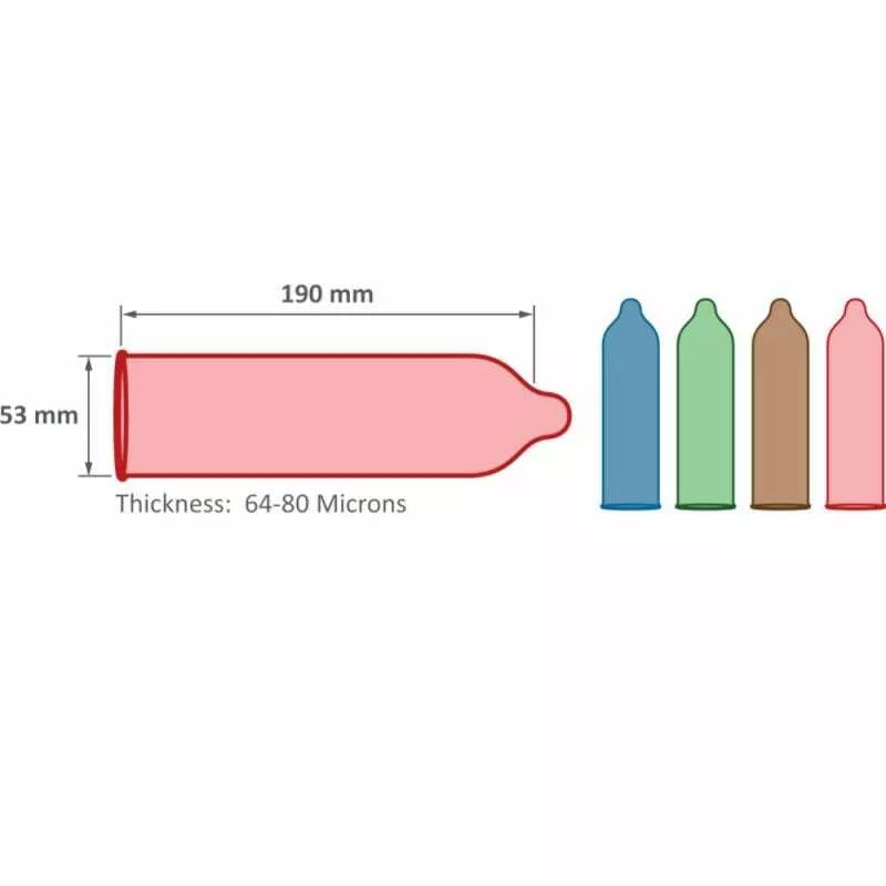 Prezervatyvai Pasante Flavours (1 vnt.)