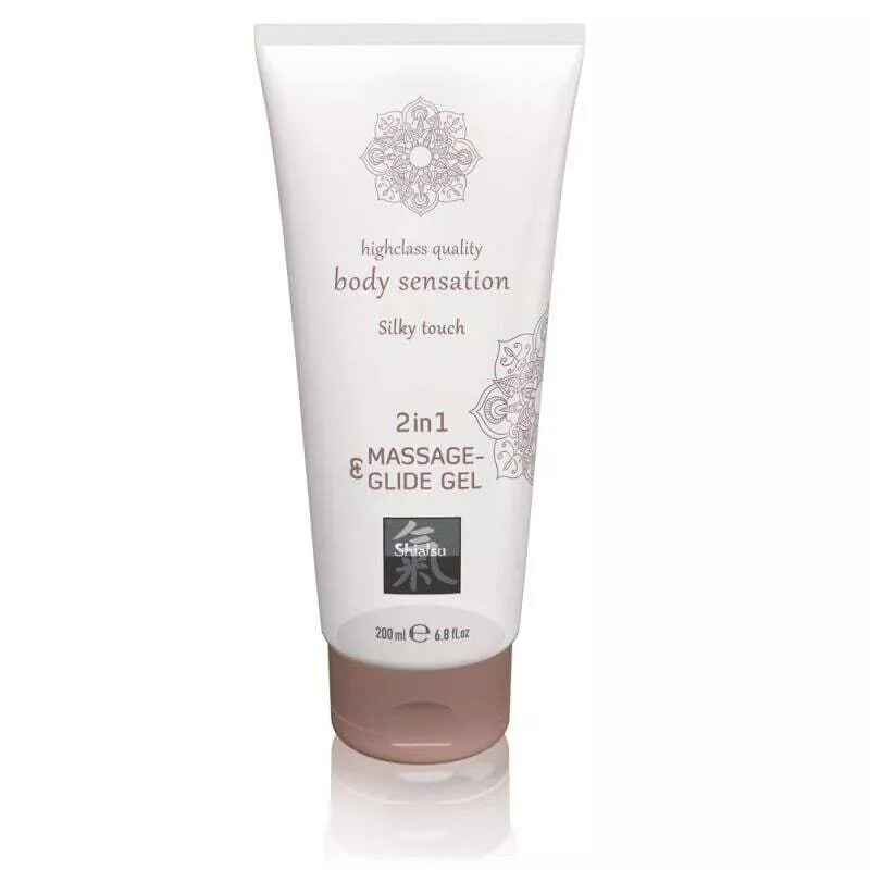 SHIATSU masažo aliejus - lubrikantas Silky touch (200 ml)